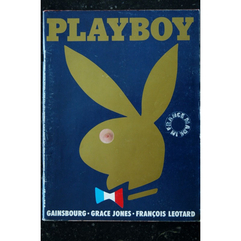PLAYBOY 001 N° 1 GAINSBOURG GRACE JONES MADONNA INTEGRAL NUDE PAR LEE FRIEDLANDER