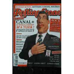 ROLLING STONE 09 JUIN 2003 COVER MICK JAGGER METALLICA GRANDADDY EELS DAVE GAHAN