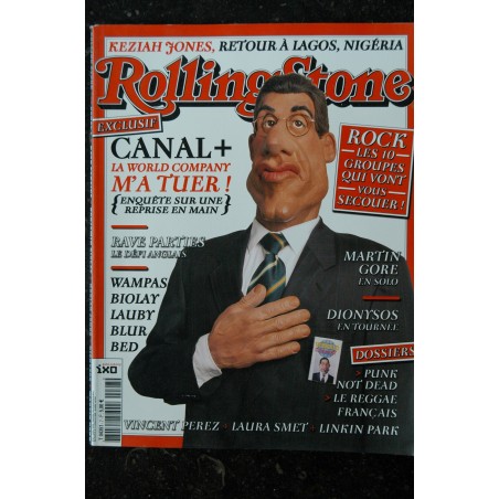 ROLLING STONE 09 JUIN 2003 COVER MICK JAGGER METALLICA GRANDADDY EELS DAVE GAHAN