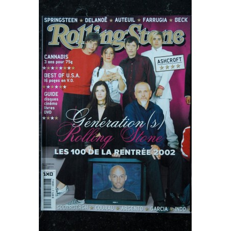 ROLLING STONE 05 FEVRIER 2003 COVER BEN HARPER KRISTIN SCOTT THOMAS NICK CAVE PLACEBO ZWAN