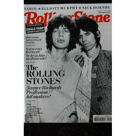 ROLLING STONE 123 AVRIL/MAI 2020 COVER DAVID BOWIE PEARL JAM LOU REED PAUL PERSONNE