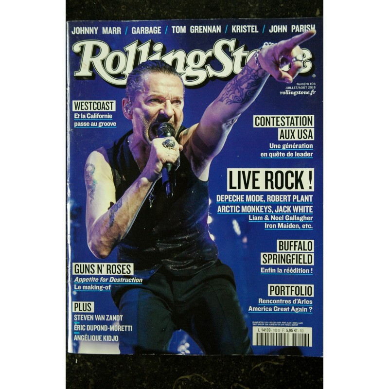 ROLLING STONE 118 OCTOBRE 2019 COVER THE BEATLES TEMPLES STEPHEN KING FOALS PATTI SMITH