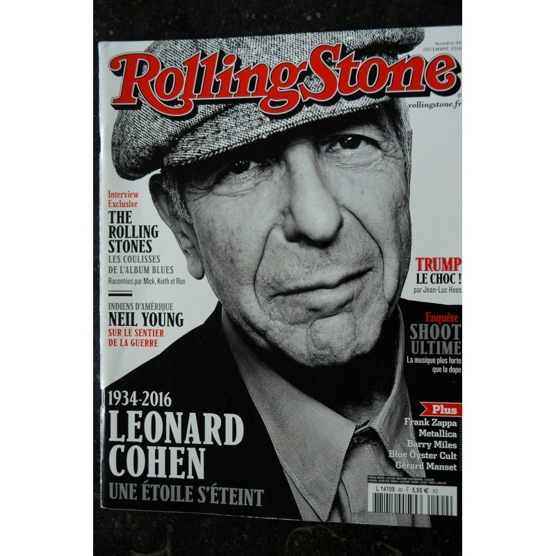 ROLLING STONE 92 MARS 2017 COVER DEPECHE MODE IGGY POP TINARIWEN GRANDADDY RAG'N'BONE MAN