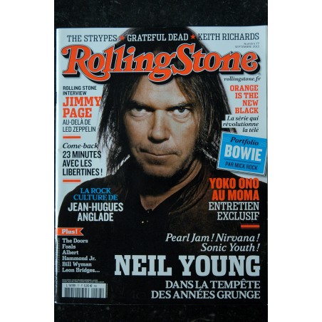 ROLLING STONE 79 NOVEMBRE 2015 COVER KEITH RICHARDS BOB DYLAN SFAR WATERS LOU REED LEMMY KILMISTER