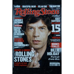 ROLLING STONE 75 JUIN 2015 COVER CLAPTON THE ROLLING STONES KURT COBAIN JOAN JETT
