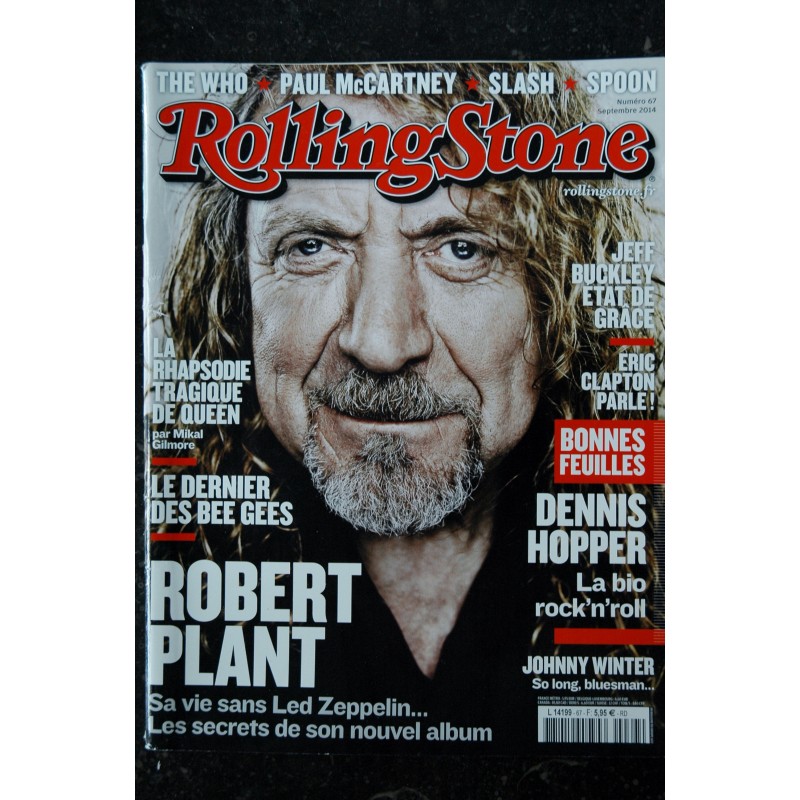 ROLLING STONE 70 DECEMBRE 2014 COVER BOB DYLAN JERRY LEE LEWIS STONES NICK CAVE WARREN ELLIS