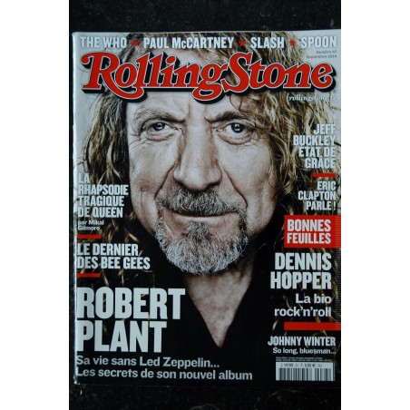 ROLLING STONE 70 DECEMBRE 2014 COVER BOB DYLAN JERRY LEE LEWIS STONES NICK CAVE WARREN ELLIS