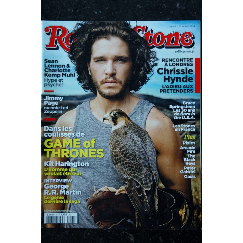 ROLLING STONE 67 SEPTEMBRE 2014 COVER ROBERT PLANT DENIS HOPPER JEFF BUCKLEY SPOON MCCARTNEY