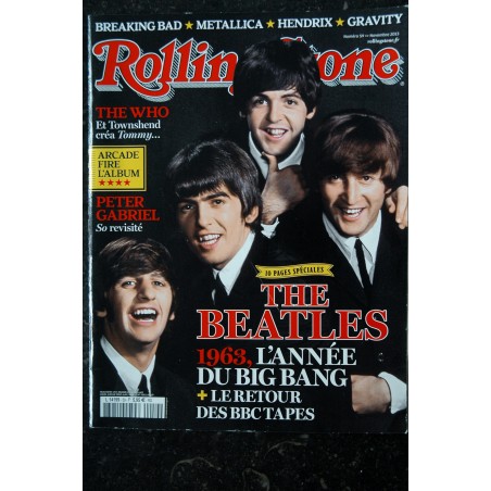ROLLING STONE 62 MARS 2014 COVER BRUCE SPRINGSTEEN DAVID CROSBY THE BEATLES