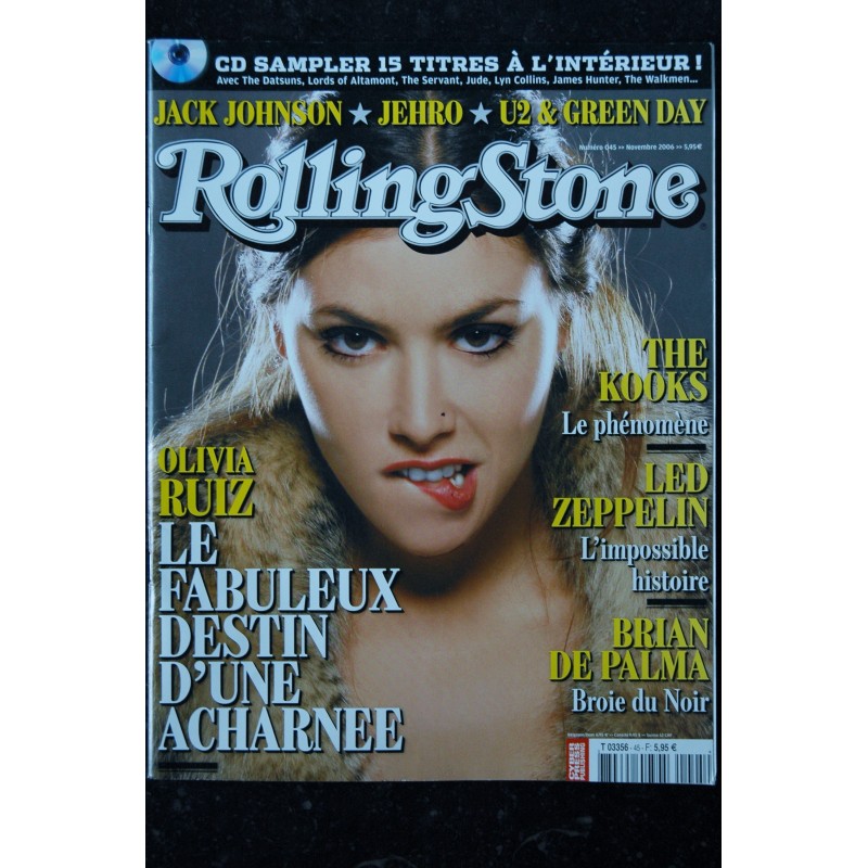 ROLLING STONE 46 SEPTEMBRE 2012 COVER ELVIS BOB DYLAN THE BEATLES CAT POWER CHARLIE SHEEN