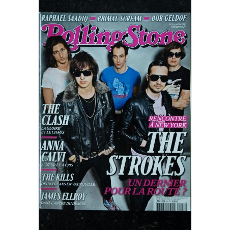 ROLLING STONE 32 MAI 2011 COVER BEN HARPER NIRVANA BOB MARLEY THE VACCINES FLEET FOXES DEPP