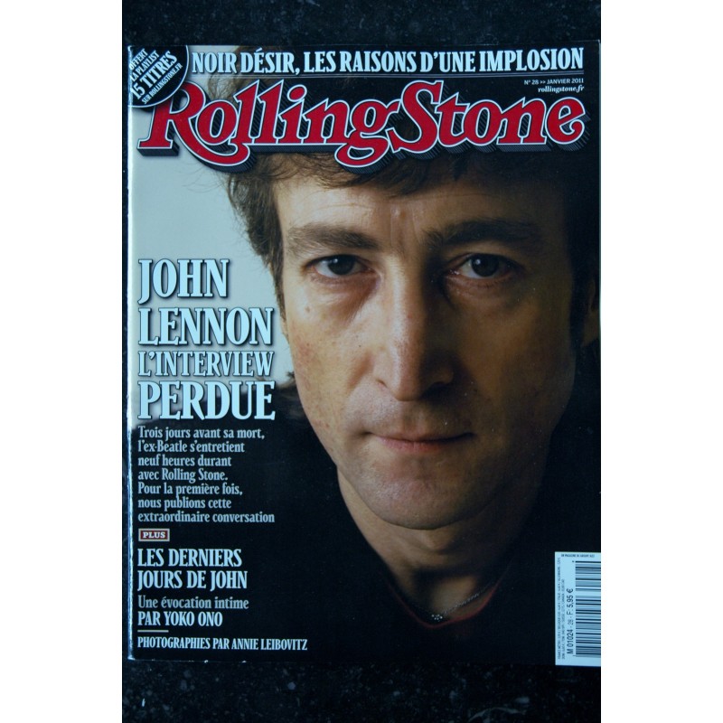 ROLLING STONE 29 FEVRIER 2011 COVER BEADY EYE MARIANNE FAITHFULL PATTI SMITH ANNA CALVI STIEG LARSSON