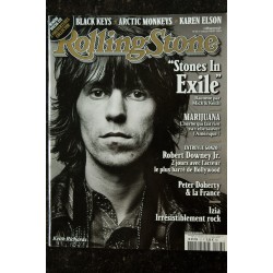 ROLLING STONE 25 OCTOBRE 2010 COVER JIMI HENDRIX CHUCK BERRY ALLEN FLOWERS KATERINE U2 CAVE