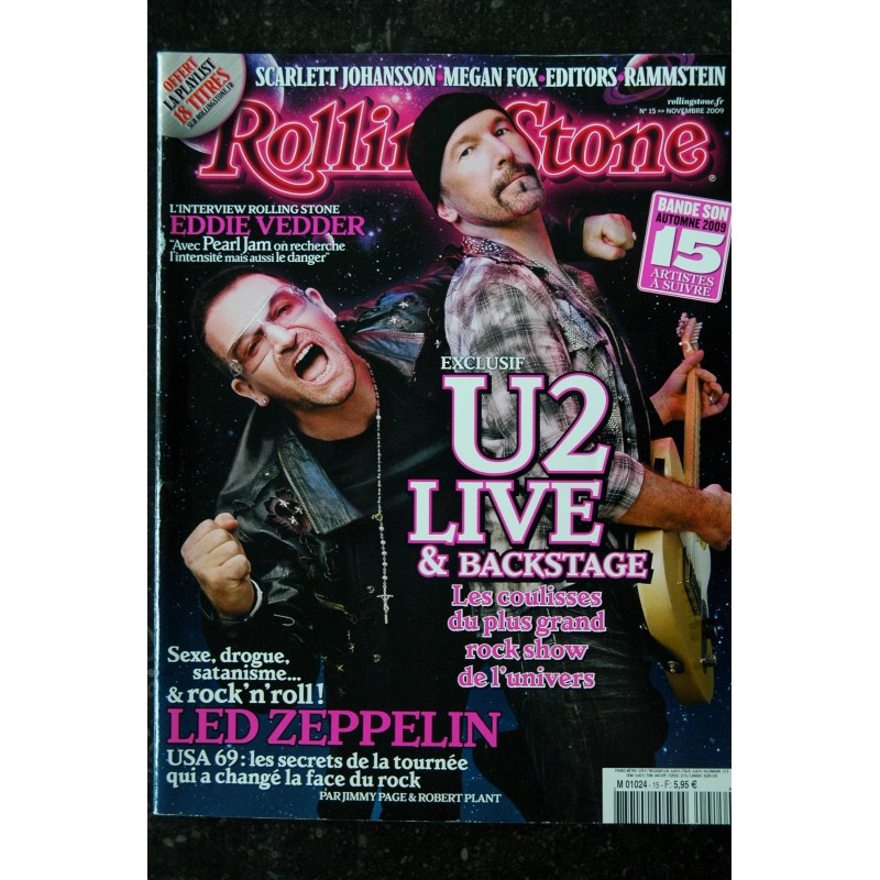ROLLING STONE 19 MARS 2010 COVER JIMI HENDRIX BERNIE BONVOISIN MCCARTNEY AIRBOURNE DANIEL COHN-BENDIT
