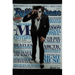 ROLLING STONE 14 OCTOBRE 2009 COVER OASIS MUSE PEARL JAM