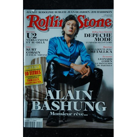ROLLING STONE 10 MAI 2009 COVER THE ROLLING STONES IGGY POP ISLAND BEN HARPER THE RENTENTLESS 7