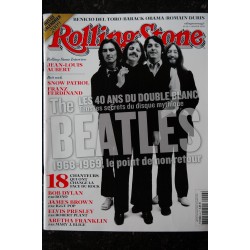 ROLLING STONE 8 MARS 2009 COVER PETE DOHERTY SEAN PENN ALELA DIANE CAT POWER EDDIE VEDDER