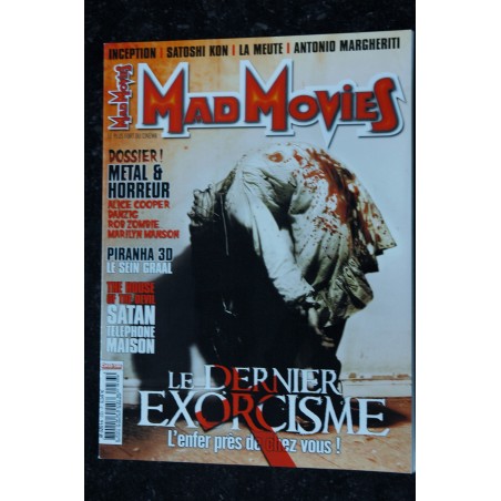 Ciné Fantastique MAD MOVIES  n°239  2011 03 - Les SUPER-HEROS - the Woman - The walking dead - Stake Land  - 116 pages