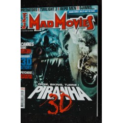 Ciné Fantastique MAD MOVIES  n°233 SEPTEMBRE 2010 LE DERNIER EXORCISME THE HOUSE OF THE DEVIL SATAN METAL & HORREUR