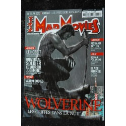 Ciné Fantastique MAD MOVIES  n°259  2013 01 - WOLVERINE - Le Hobbit - Universal Soldier - Warm Bodies - Polanski  - 116 pages