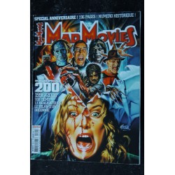 Ciné Fantastique MAD MOVIES  n°200  * 2007 *   1996 - 2006 100 films  13 réalisateurs un n° historique 196 pages