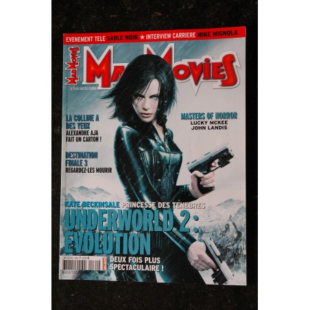 Ciné Fantastique MAD MOVIES  n°184 MARS 2006 UNDERWORLD 2 : EVOLUTION KATE BECKINSALE PRINCESSE DES TENEBRES