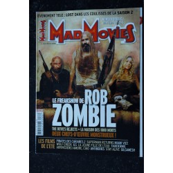 Ciné Fantastique MAD MOVIES  n°188 JUILLET/AOUT 2006 ROB ZOMBIE THE DEVIL'S REJECTS PIRATES DES CARAIBES 2