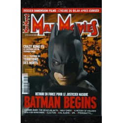 Ciné Fantastique MAD MOVIES  n°176 JUIN 2005 BATMAN BEGINS CANNES 2005 THE DEVIL'S REJECTS WOLF CREEK...