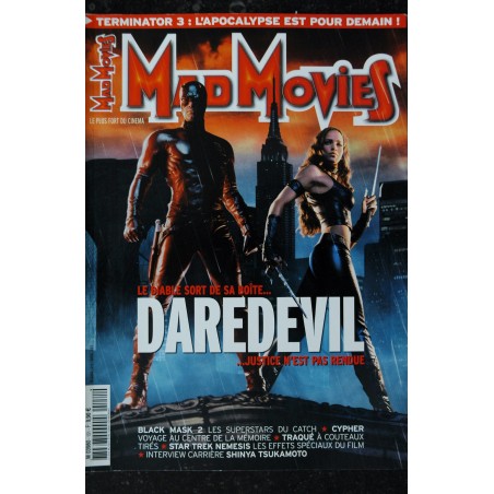 Ciné Fantastique MAD MOVIES  n°189 SEPTEMBRE 2006 SPIDER-MAN 3 SAW III LE DAHLIA NOIR SEVERANCE THE FOUTAIN 300