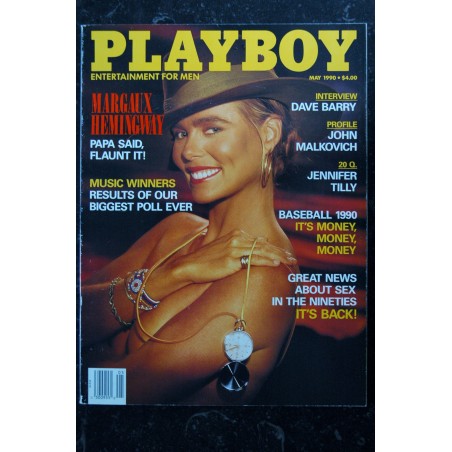 PLAYBOY US 1990 05 MARGAUX HEMINGWAY JOHN MALKOVICH PLAYBOY US 1990 05 MARGAUX HEMINGWAY JOHN MALKOVICH