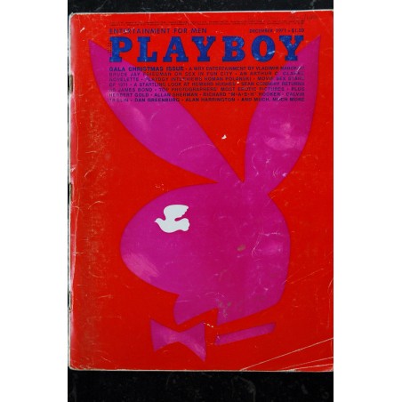 PLAYBOY US 1971 12 INTERVIEW ROMAN POLANSKI KAREN CHRISTY SEAN CONNERY JAMES BOND