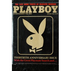 PLAYBOY US 1984 01 INTERVIEW DAN RATHER 30 MEMORABLE YEARS PHOTO PENNY BAKER MARIEL HEMINGWAY