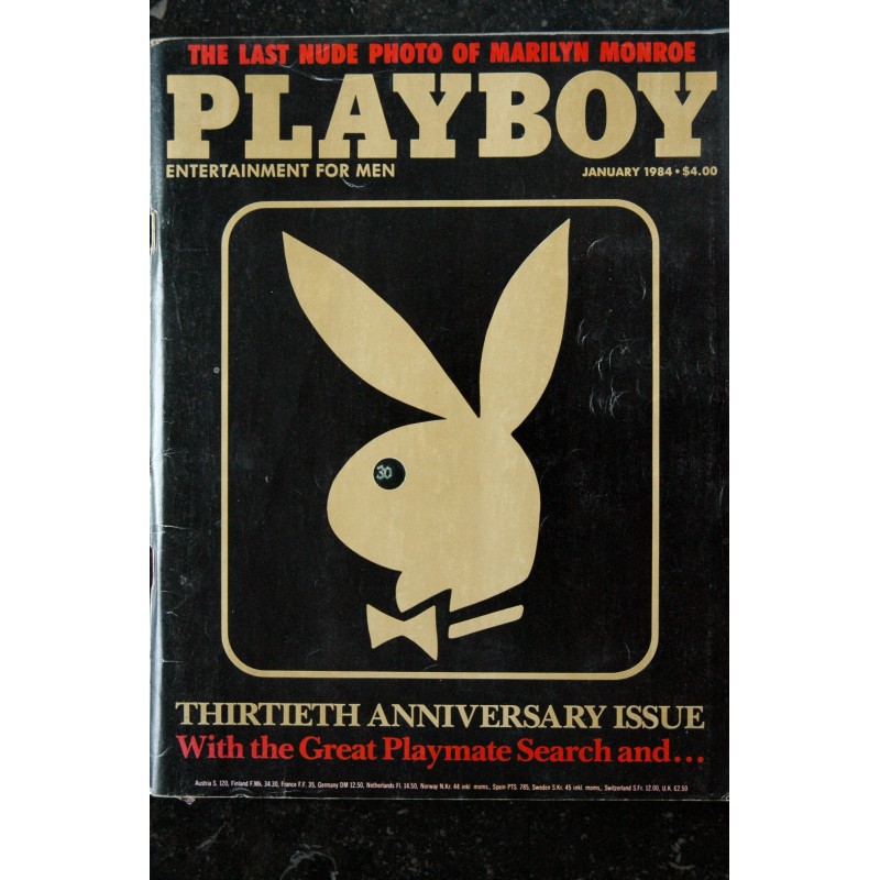 PLAYBOY US 1984 01 INTERVIEW DAN RATHER 30 MEMORABLE YEARS PHOTO PENNY BAKER MARIEL HEMINGWAY