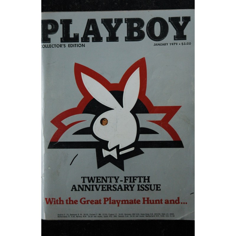 PLAYBOY Us 1979 01 JANUARY COLLECTOR'S EDITION INTERVIEW MARLON BRANDO 25 BEAUTIFUL YEARS