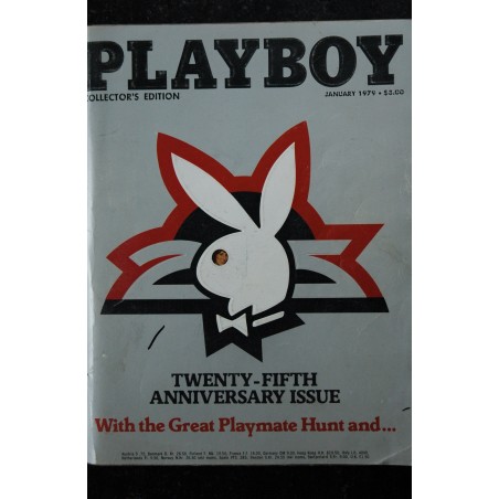 PLAYBOY Us 1979 01 JANUARY COLLECTOR'S EDITION INTERVIEW MARLON BRANDO 25 BEAUTIFUL YEARS