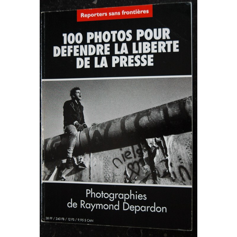 REPORTERS SANS FRONTIERES 1999 HENRI CARTIER-BRESSON POUR LA LIBERTE DE LA PRESSE