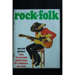 ROCK & FOLK 079 AOUT 1973 SPECIAL GUITARE JIMI HENDRIX JEREMY STEIG ROBIN TROWER BEACH BOYS MILES DAVIS MARLENE DIETRICH