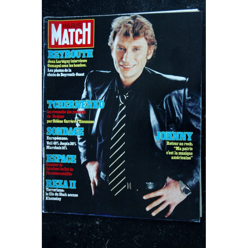 PARIS MATCH n° 1805  30 décembre 1983  Special Relief (pas de lunettes) - Lenorman Régine Folon - 132 pages