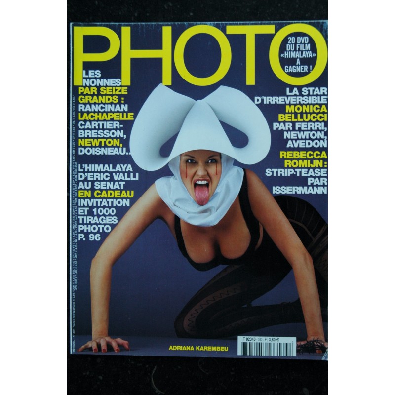 PHOTO 390 MONICA BELLUCCI NEWTON FERRI AVEDON R. ROMIJN STRIP TEASE ISSERMANN 02