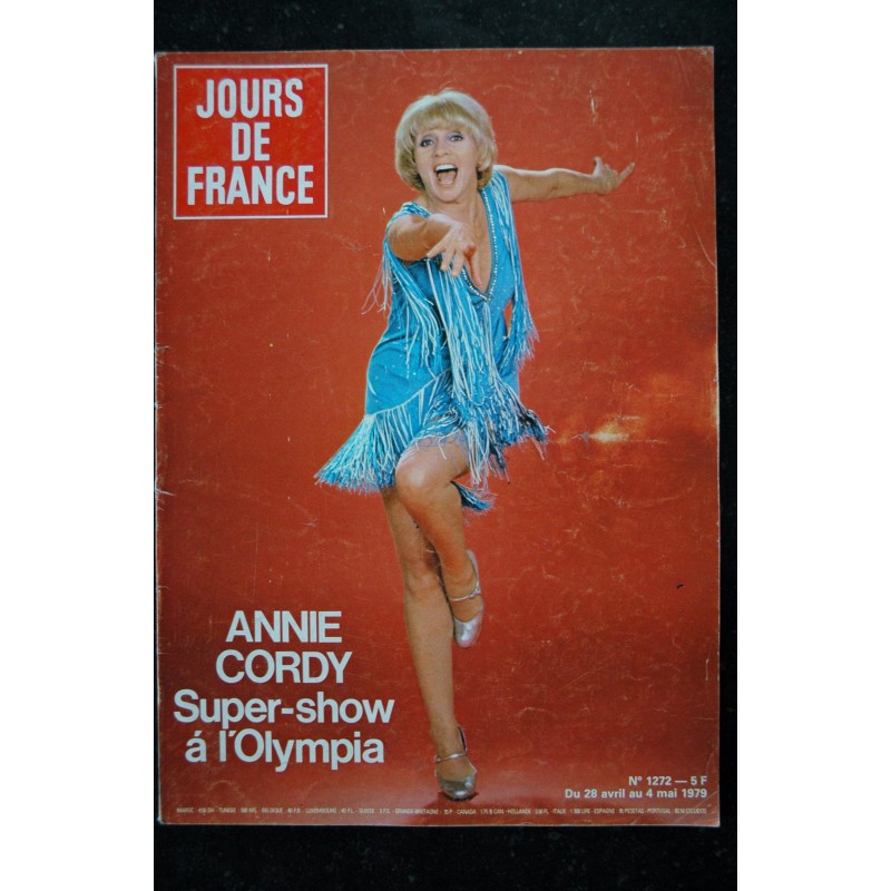 JOURS DE FRANCE 1279 JUIN 1979 COVER JOHN WAYNE HOMMAGE LE WESTERN PERD SON COW-BOY