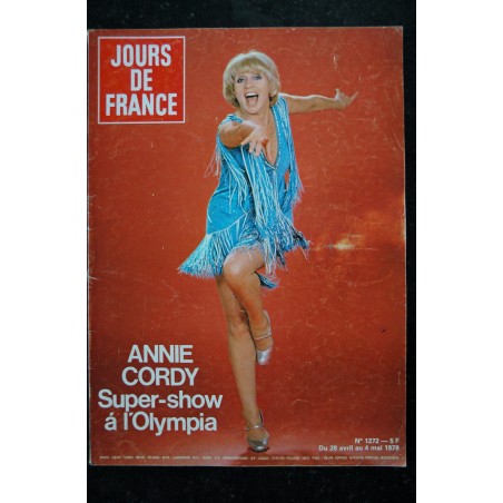 JOURS DE FRANCE 1279 JUIN 1979 COVER JOHN WAYNE HOMMAGE LE WESTERN PERD SON COW-BOY