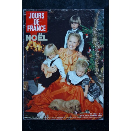 JOURS DE FRANCE 1305 JANVIER 1980 COVER COVER DALIDA ALAIN DELON MIREILLE DARC GILBERT BECAUD HERVE VILARD