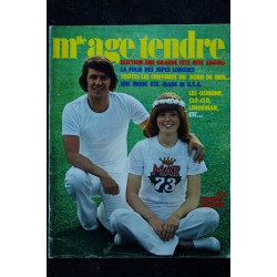 mademoiselle age tendre n° 105 - aout 1973 -  Adamo  Les osmond Clo-Clo Lenorman - Le dernier des bagarreurs S. Peckimpa