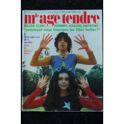 mademoiselle age tendre n°  67  1970 06  SHEILA   Catherine DENEUVE  Hallyday Stones Romi Schneider Piccoli