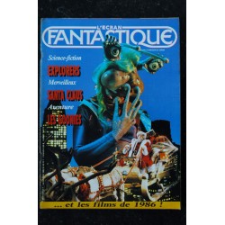 L'écran fantastique n° 63 1985 EXPLORERS SANTA CLAUS LES GOONIES + POSTER