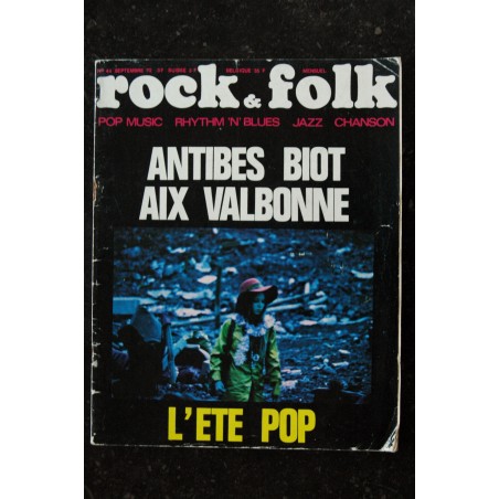 ROCK & FOLK 099 n° 99 AVRIL 1975 COVER DAVID BOWIE GENESIS E. COCHRAN MAHAVISHNU DOOBIE BROS