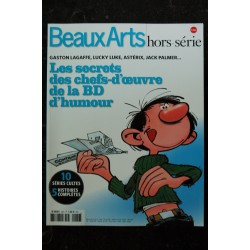 BEAUX ARTS HORS-SERIE 36 2015  Les secrets des chefs-d'oeuvre de la BD d'humour Lagaffe Lucky Luke Asterix