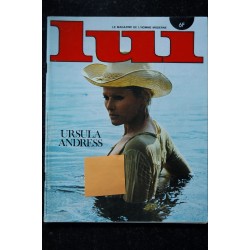 LUI 144 JANVIER 1976 INTERVIEW LEO FERRE COVER URSULA ANDRESS ENTIEREMENT NUE ROUSSE NUDES PIN-UP ASLAN