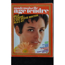 mademoiselle age tendre n°  32  1967 06 Cover Sylvie Mouton Adamo Claude François Sheila Mireille Mathieu Tom Jones