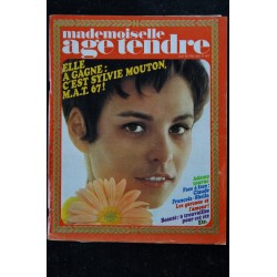 mademoiselle age tendre n°  32  1967 06 Cover Sylvie Mouton Adamo Claude François Sheila Mireille Mathieu Tom Jones